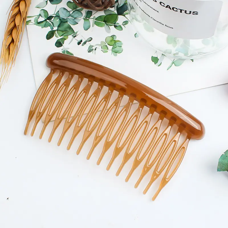New All-Match Fresh Round 15-Tooth Hair Comb Non-Slip Bangs - Image 13