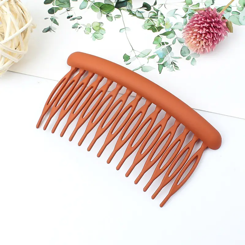 New All-Match Fresh Round 15-Tooth Hair Comb Non-Slip Bangs - Image 2