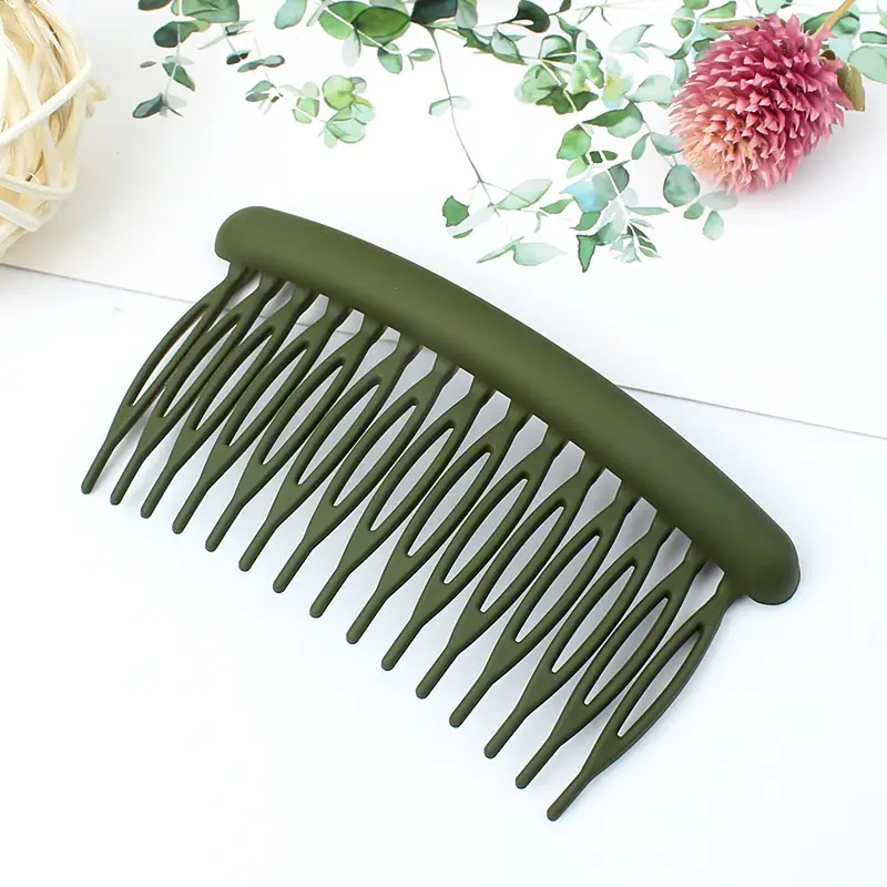 New All-Match Fresh Round 15-Tooth Hair Comb Non-Slip Bangs - Image 5