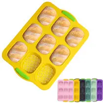 Silicone 3-Slot Bread Pan for Home Baking — feature 2