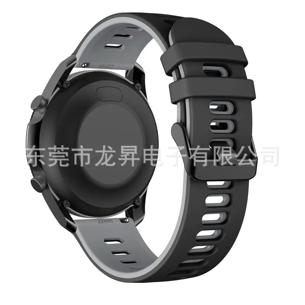 Two Color Silicone Strap Smartwatch 20mm 22mm - Image 14