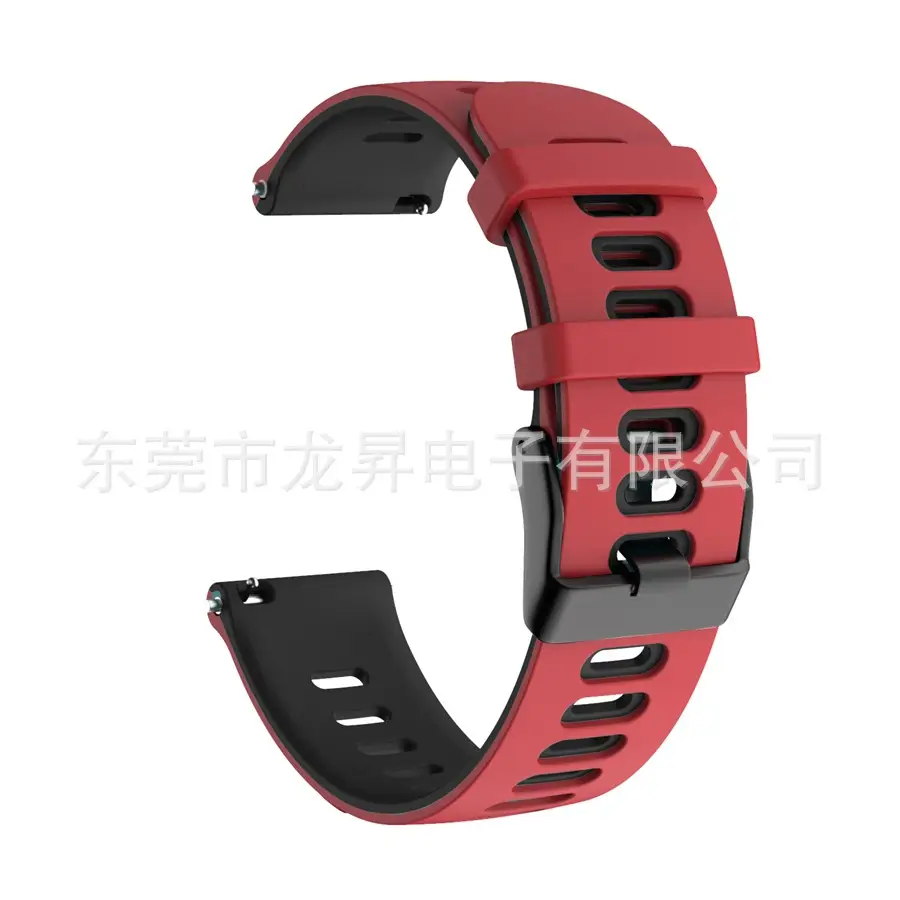 Two Color Silicone Strap Smartwatch 20mm 22mm - Image 7