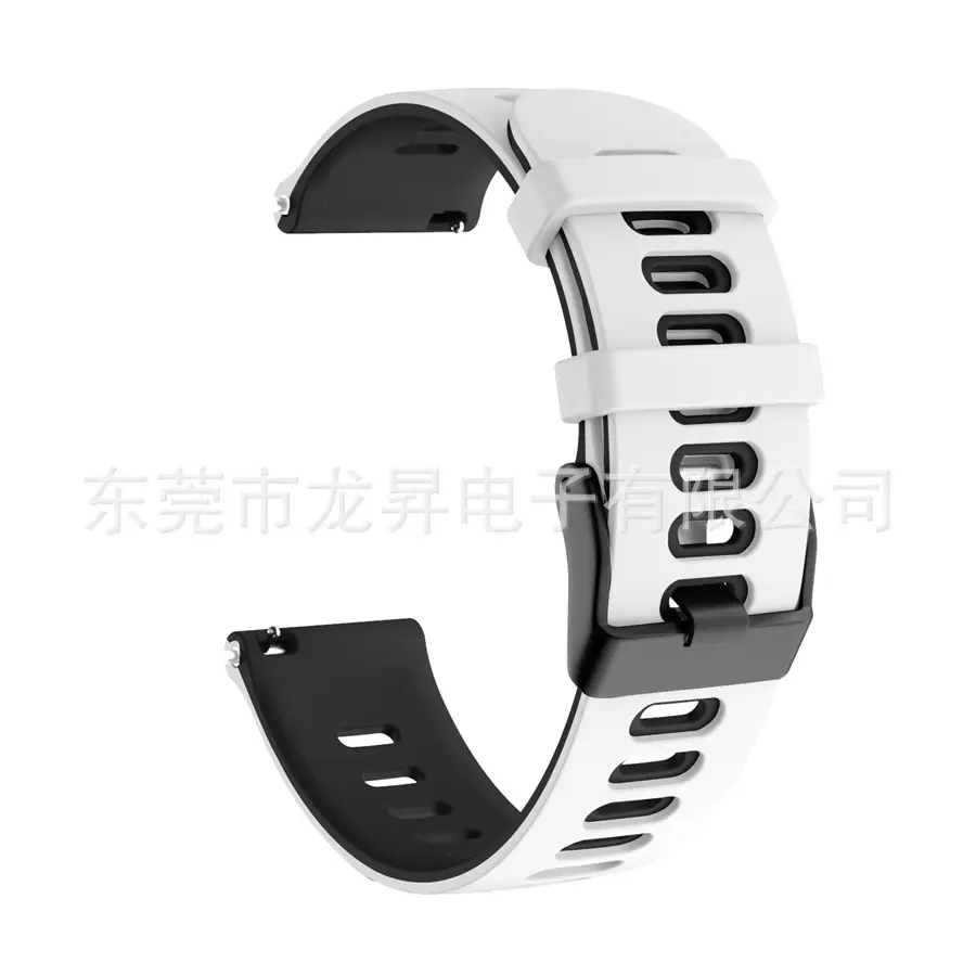Two Color Silicone Strap Smartwatch 20mm 22mm - Image 8