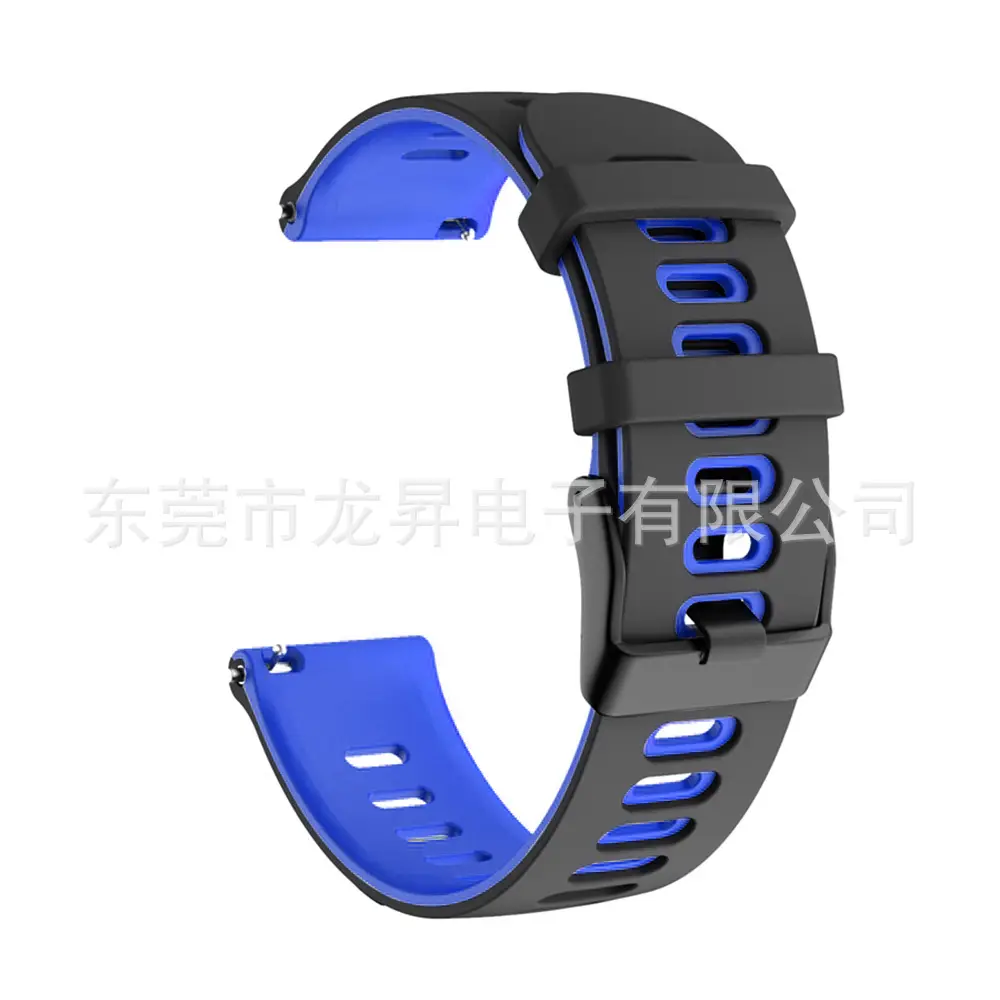 Two Color Silicone Strap Smartwatch 20mm 22mm - Image 9
