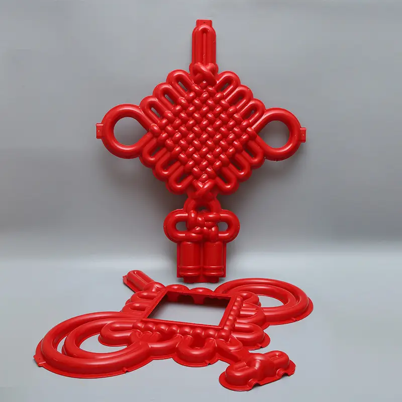 Red Chinese Knot LED Street Light Decorative Outdoor Lamp - Image 3