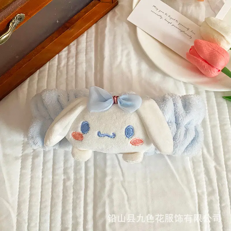 Plush Cute Hair Bands for Girls with Animal Design