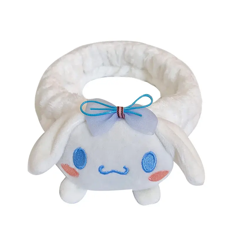 Plush Cute Hair Bands for Girls with Animal Design