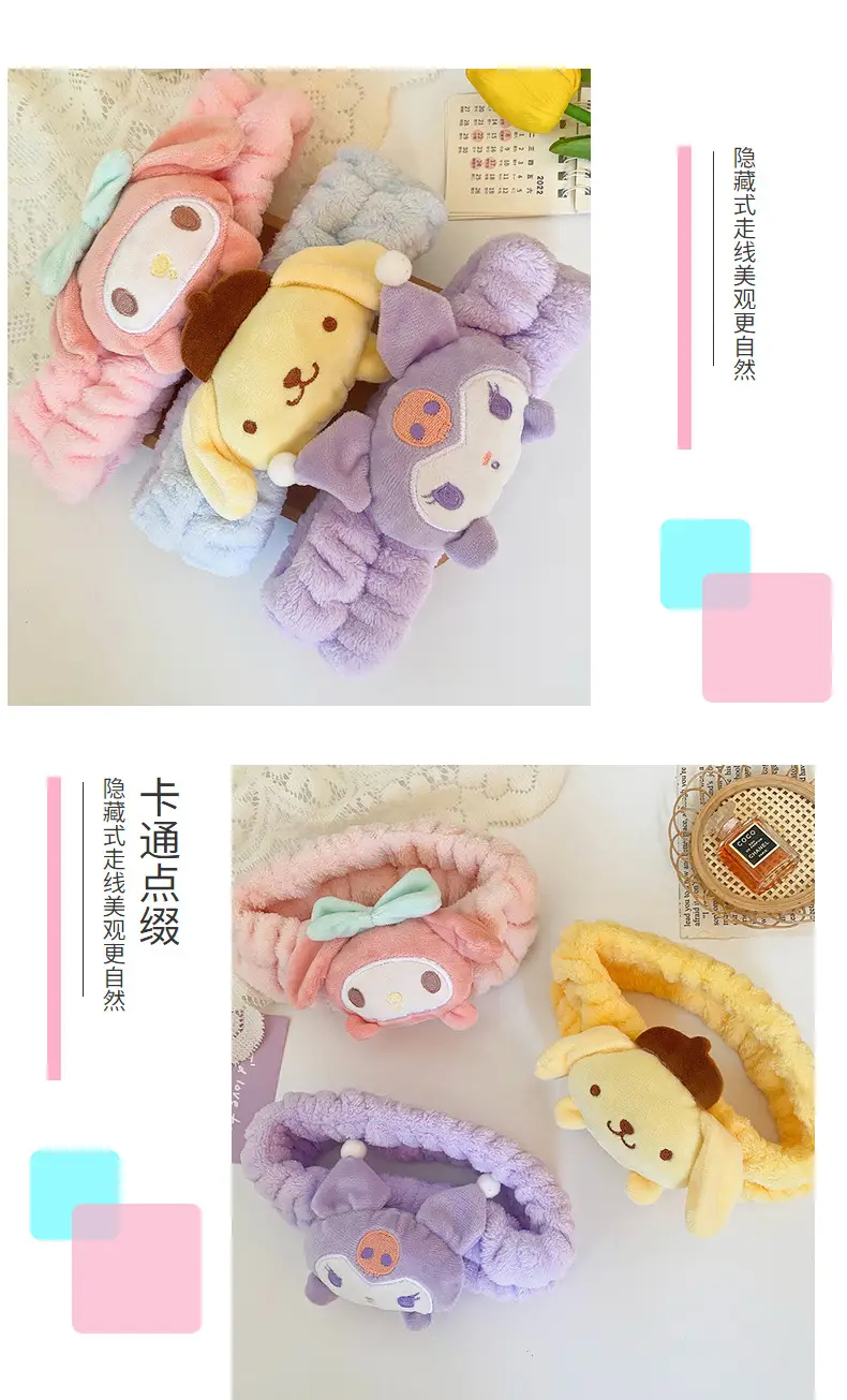 Plush Cute Hair Bands for Girls with Animal Design — feature 13