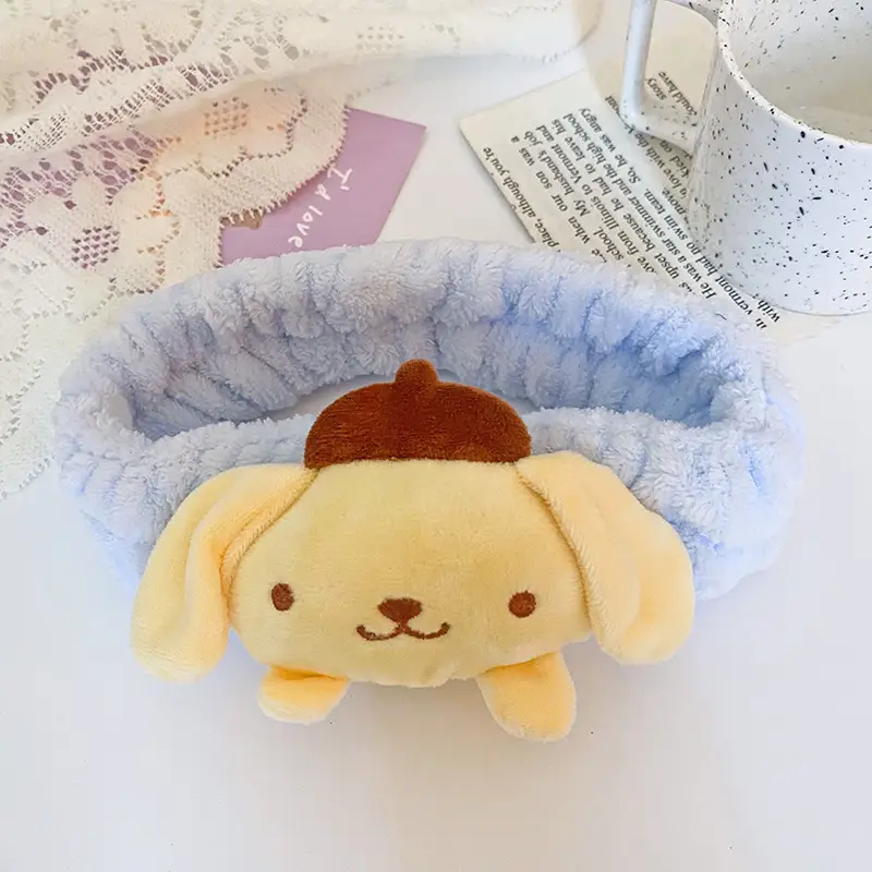 Plush Cute Hair Bands for Girls with Animal Design