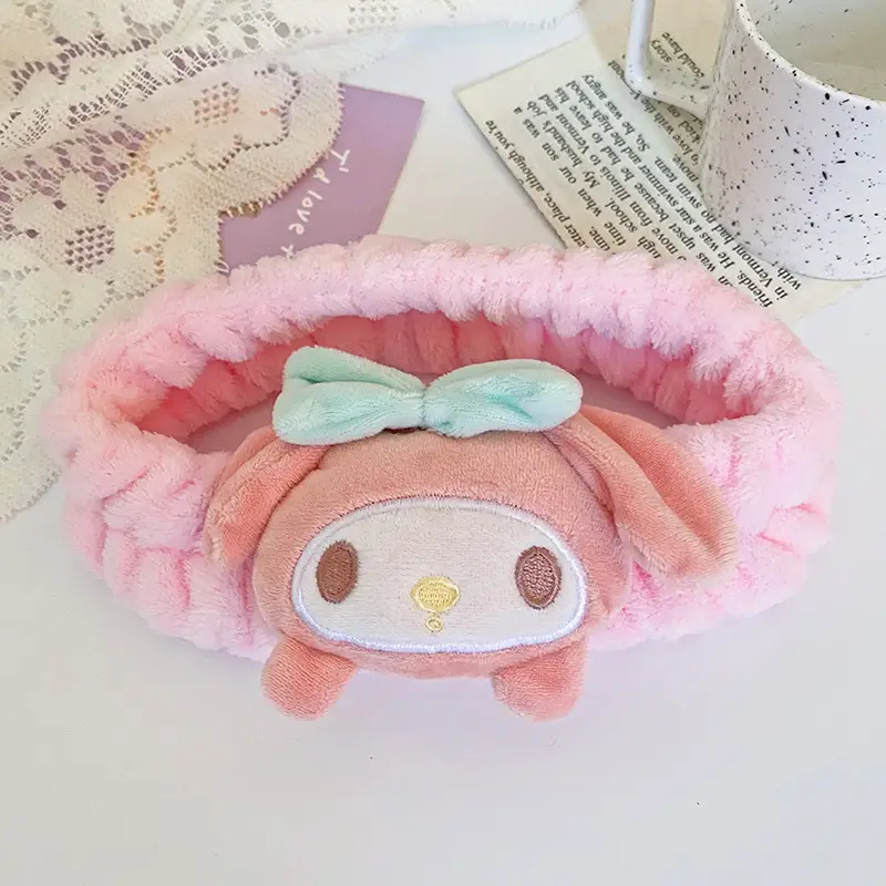 Plush Cute Hair Bands for Girls with Animal Design