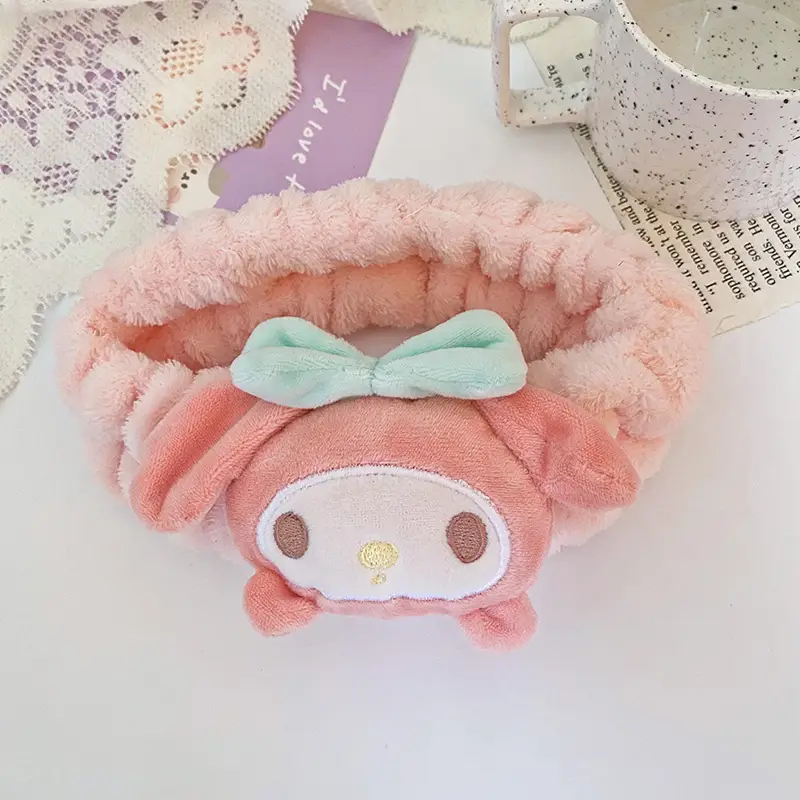 Plush Cute Hair Bands for Girls with Animal Design