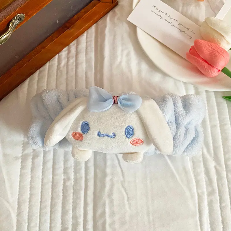 Plush Cute Hair Bands for Girls with Animal Design