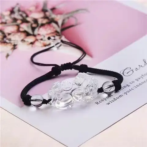 Natural Citrine Crystal Bracelet for Couples - Image 2