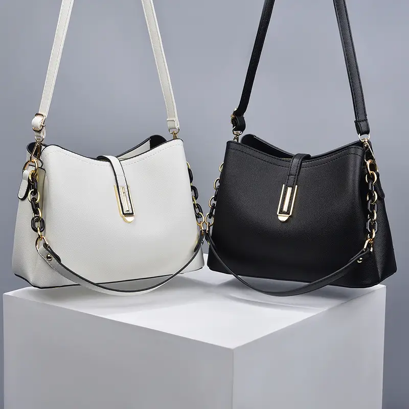 Women's Black Satchel Crossbody Bag 2025 New Fashion - Image 10