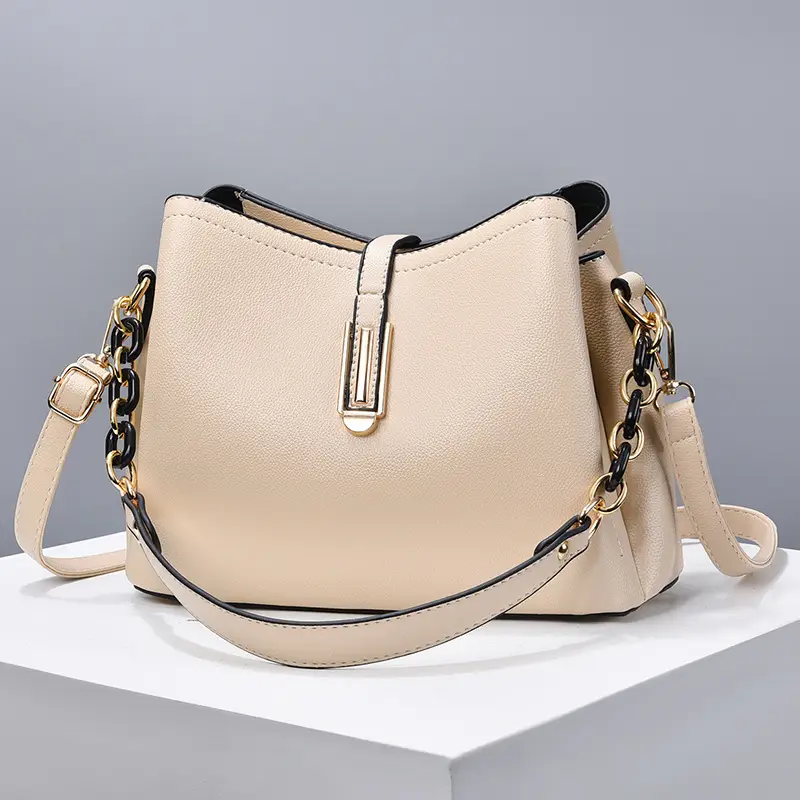 Women's Black Satchel Crossbody Bag 2025 New Fashion - Image 4