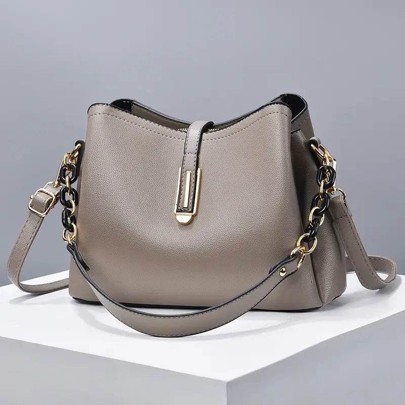 Women's Black Satchel Crossbody Bag 2025 New Fashion - Image 5
