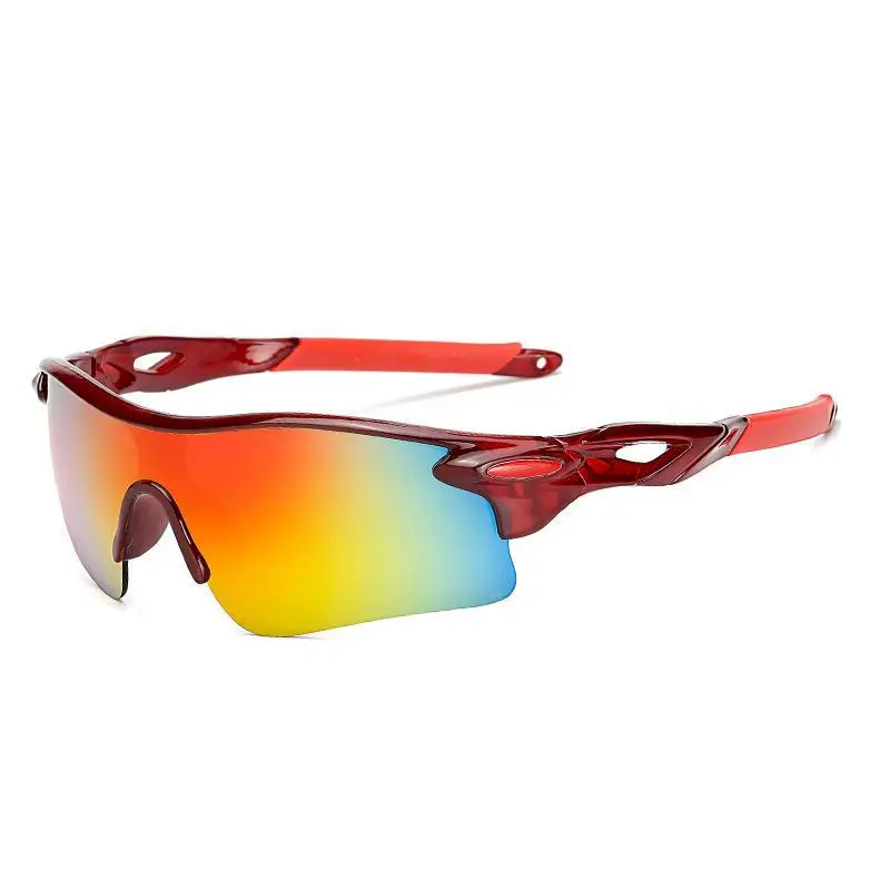 Men Women Cycling Sunglasses Black Yellow Clear Lens - Image 26