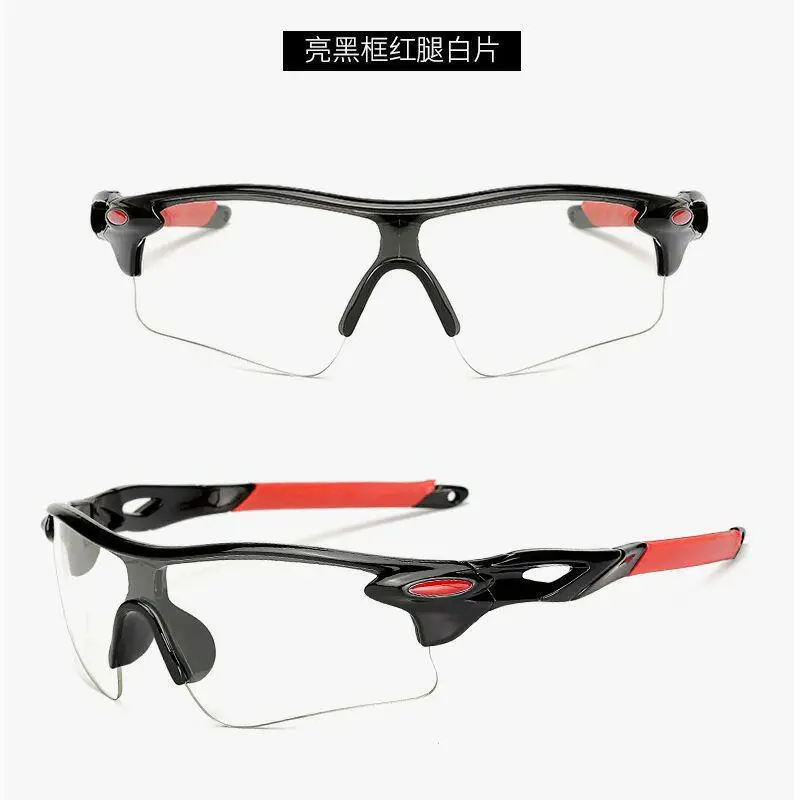 Bright Black Frame Red Leg White