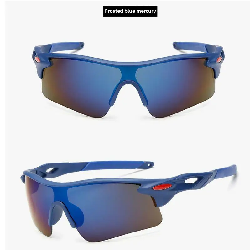 Men Women Cycling Sunglasses Black Yellow Clear Lens - Image 12