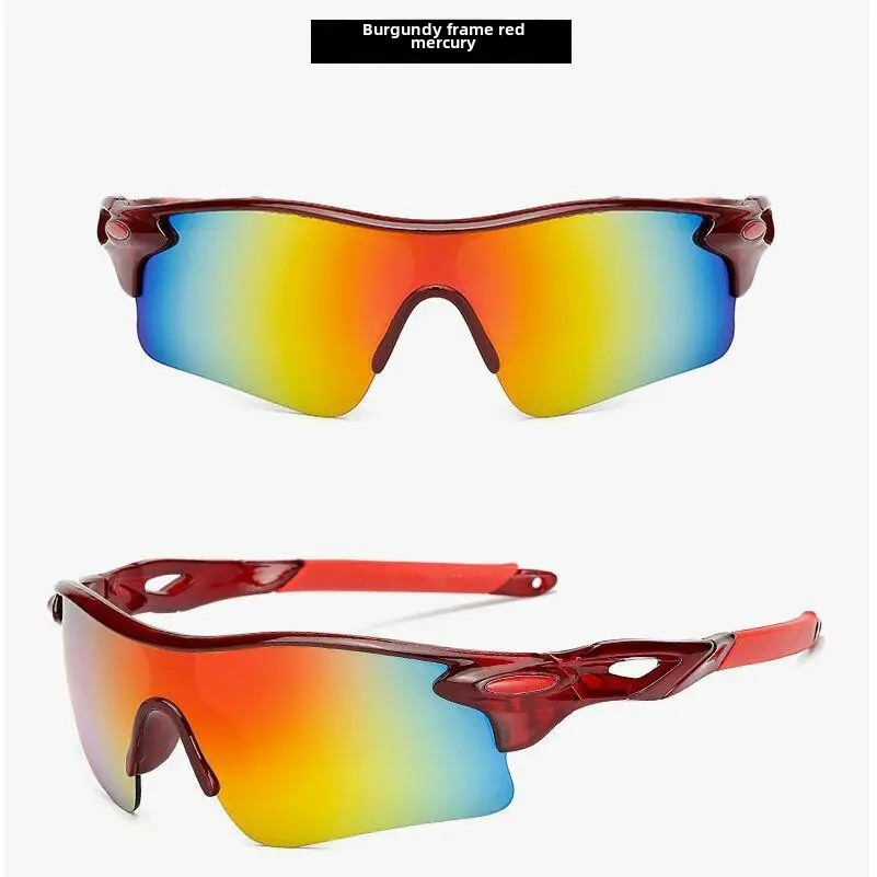 Men Women Cycling Sunglasses Black Yellow Clear Lens - Image 13