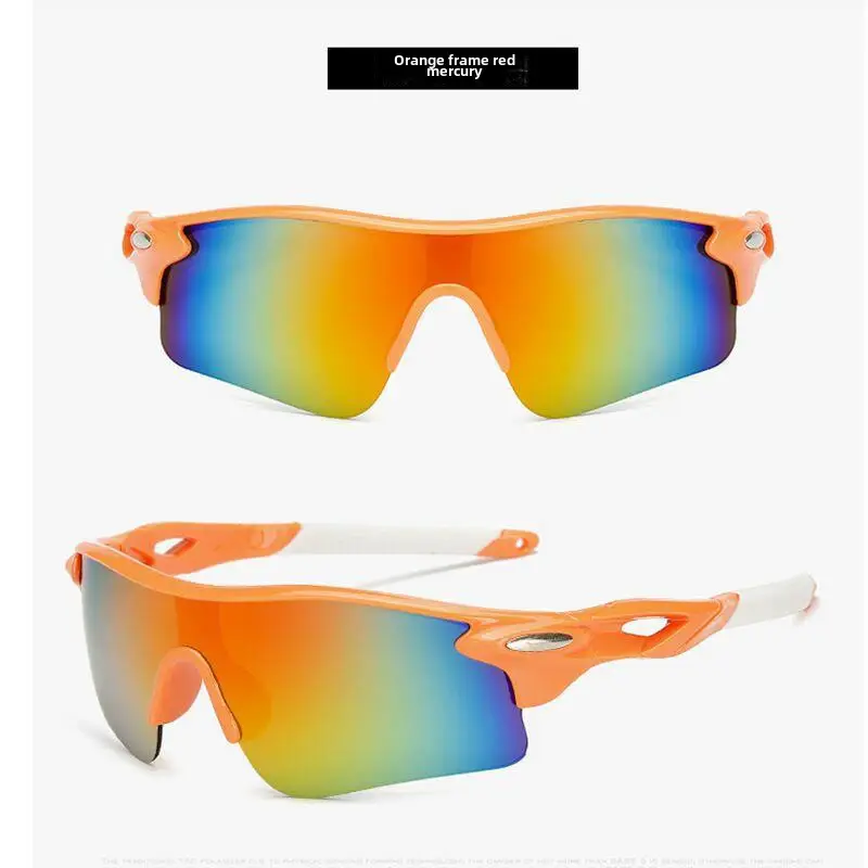 Men Women Cycling Sunglasses Black Yellow Clear Lens - Image 22