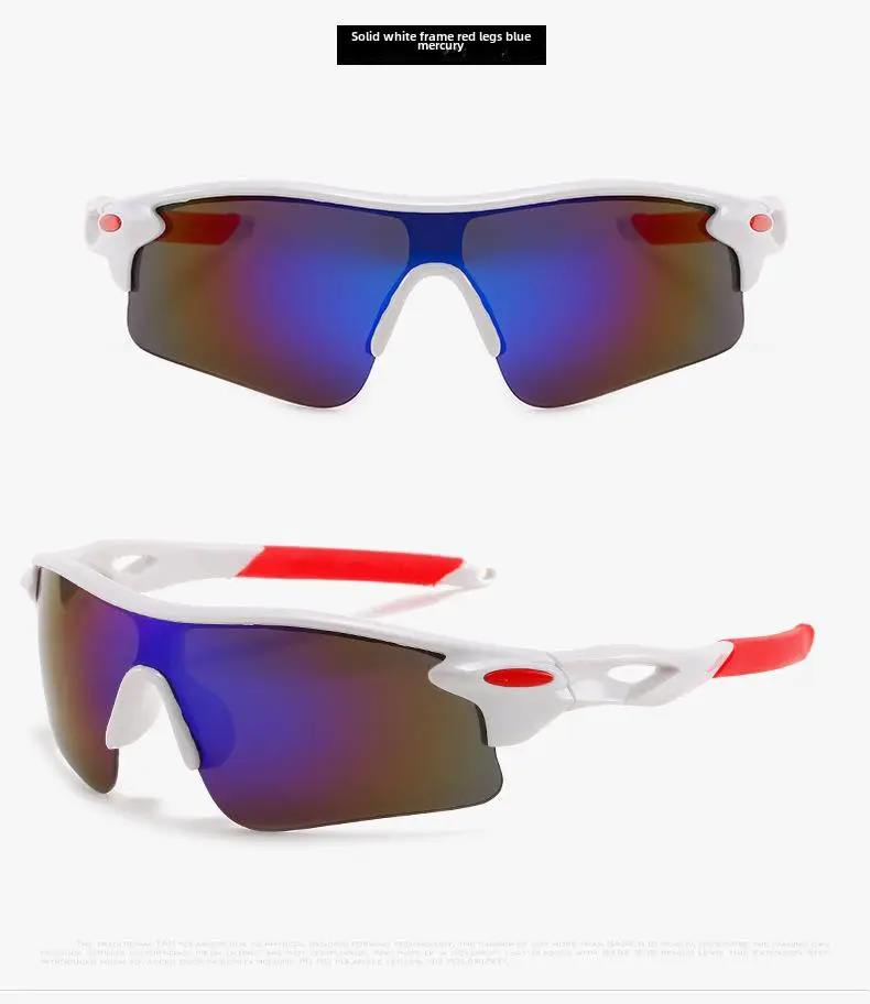 Men Women Cycling Sunglasses Black Yellow Clear Lens - Image 24