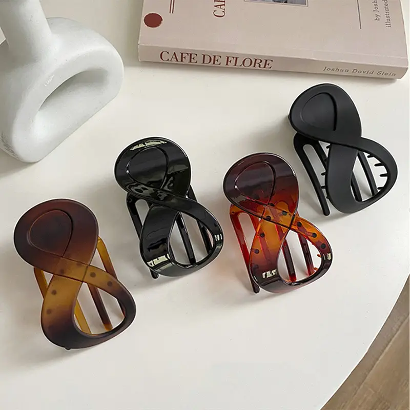 8-Shaped Hairpin Back for Head Grabber Ins Fashion - Image 5