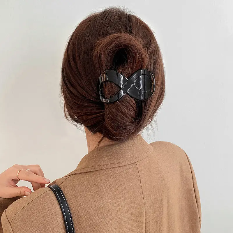 8-Shaped Hairpin Back for Head Grabber Ins Fashion - Image 6
