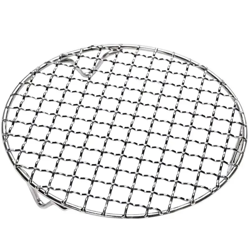 Stainless Steel BBQ Net 2cm High 35cm Diameter