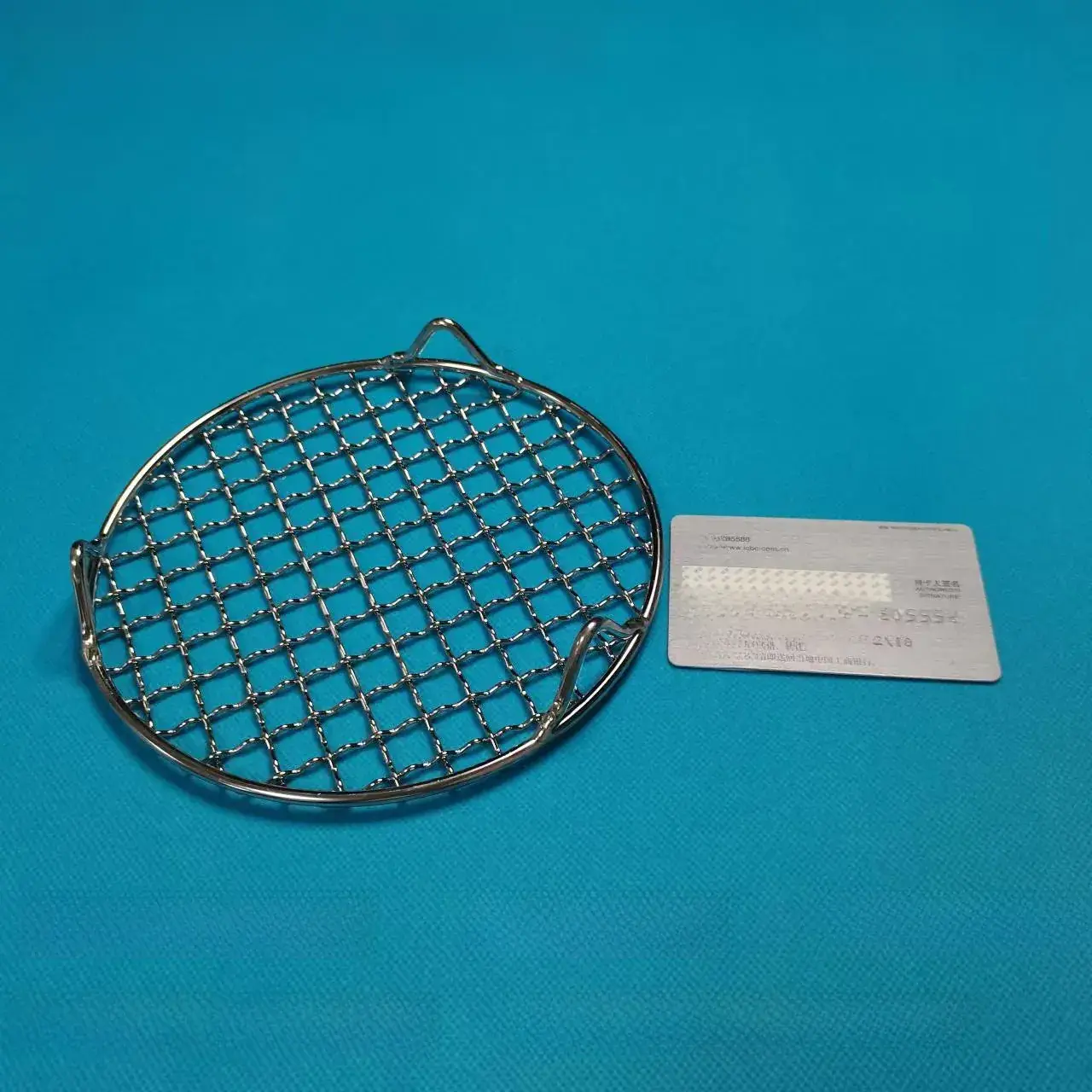 Stainless Steel BBQ Net 2cm High 35cm Diameter