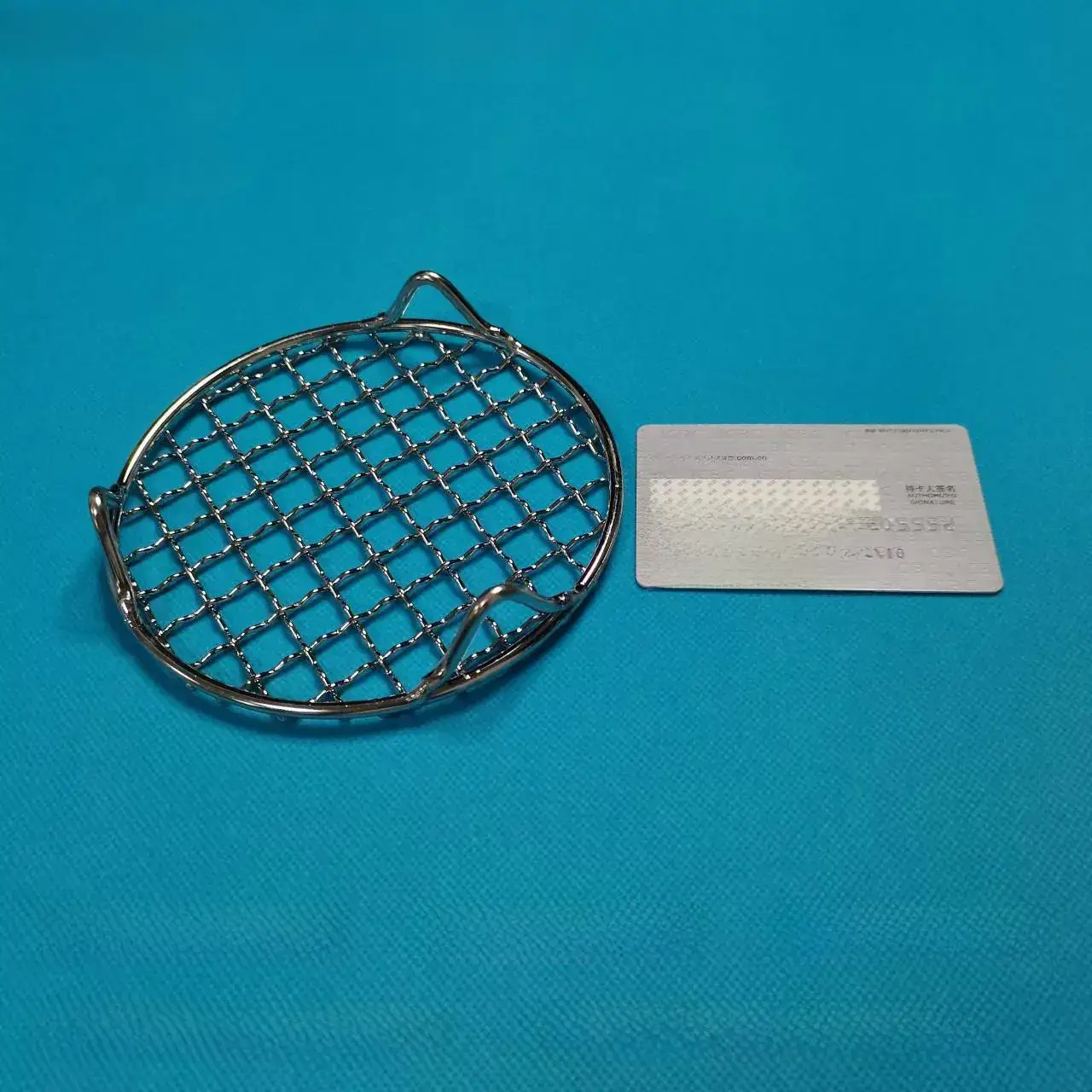 Stainless Steel BBQ Net 2cm High 35cm Diameter