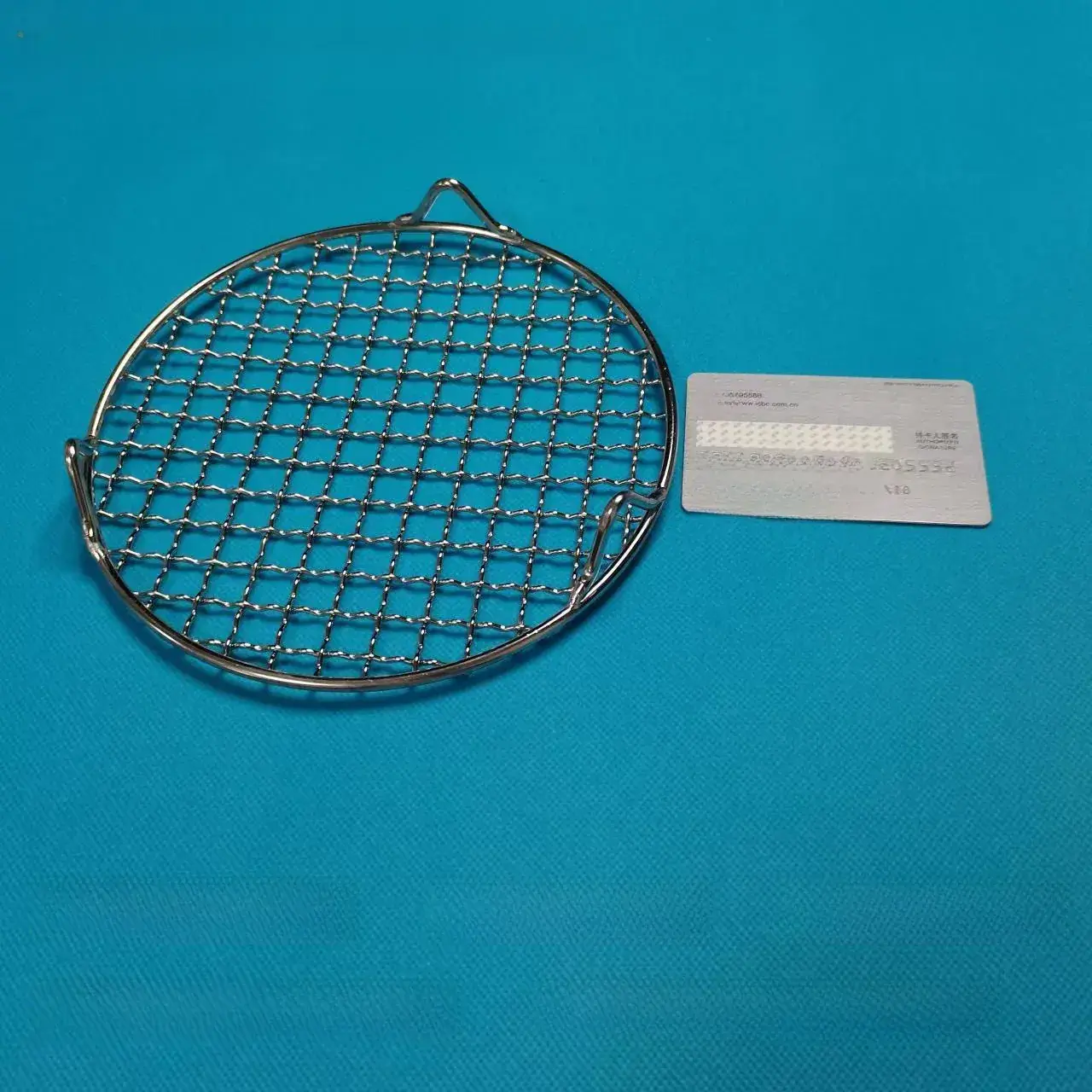 Stainless Steel BBQ Net 2cm High 35cm Diameter