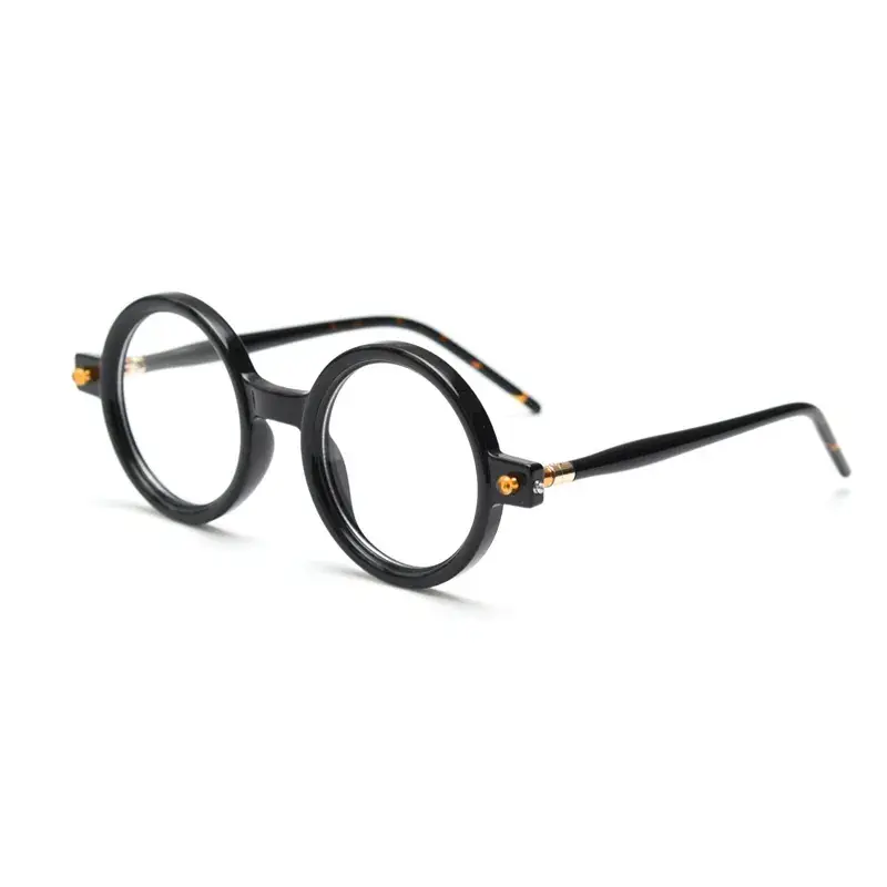 Retro Round Eyeglasses Frame for Men Women - Image 4