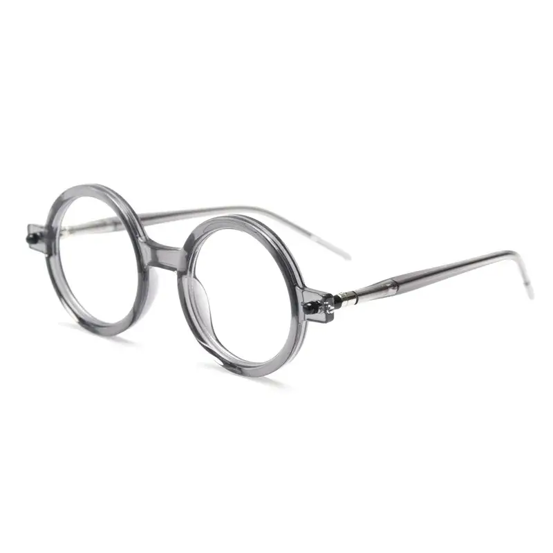 Retro Round Eyeglasses Frame for Men Women - Image 6