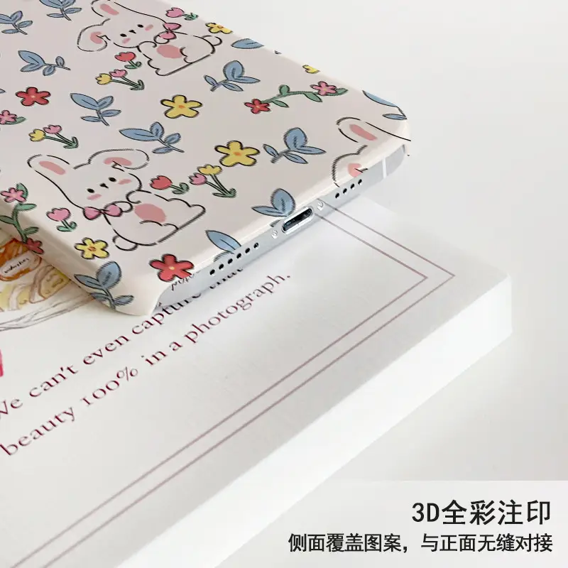 Rabbit Flower Phone Case for Apple Models - Image 5