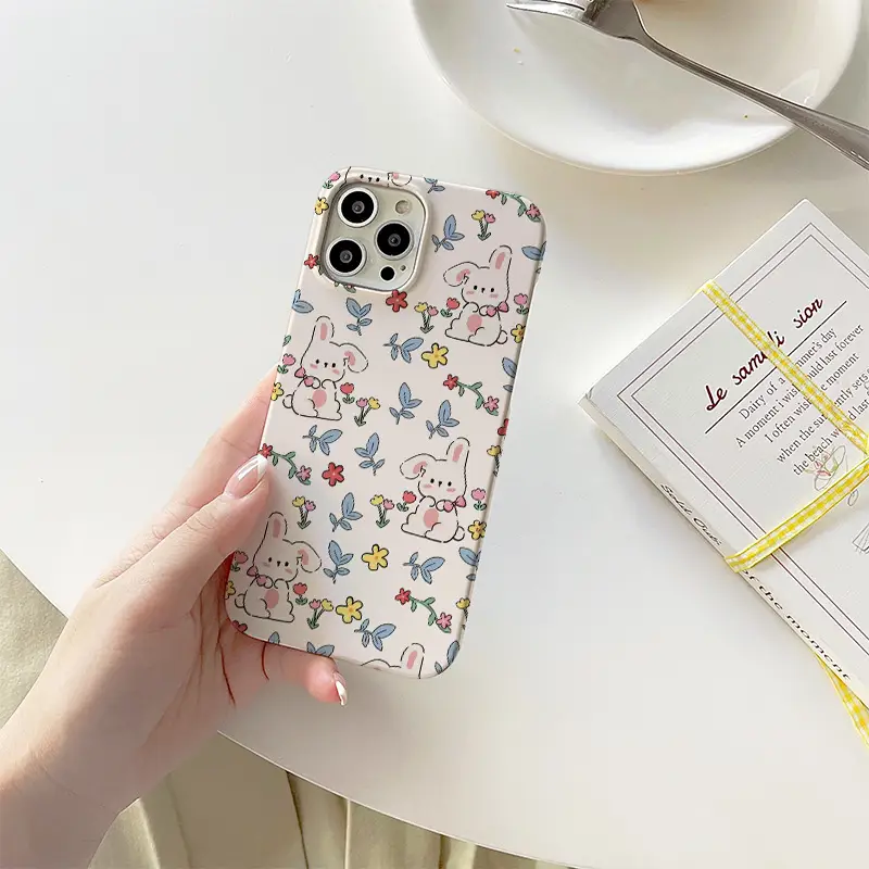 Rabbit Flower Phone Case for Apple Models - Image 6