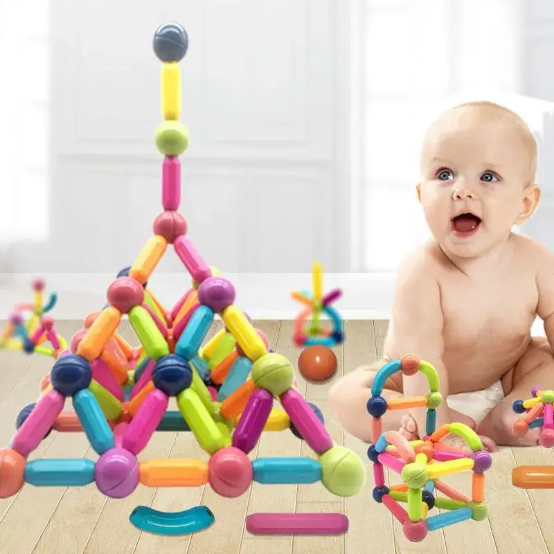 Factory Wholesale Variable Magnetic Building Blocks for Kids - Image 36