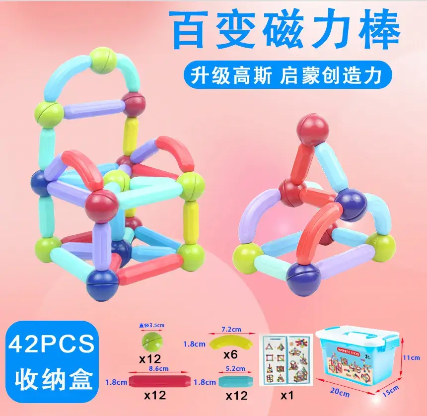Factory Wholesale Variable Magnetic Building Blocks for Kids - Image 5