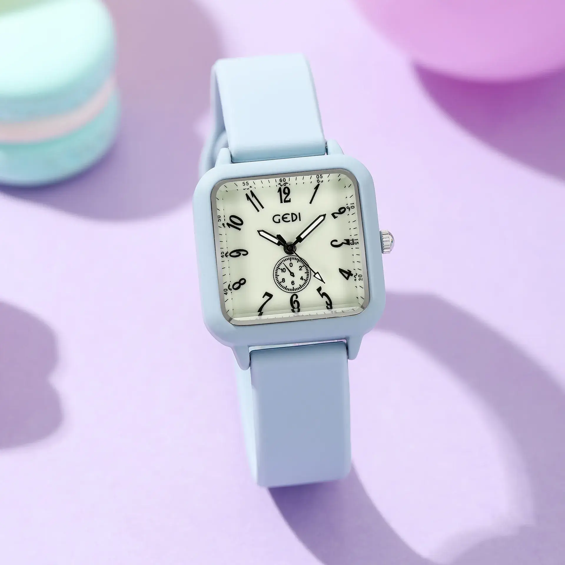 Goldie Candy Luminous Silicone Watch for Students - Image 9
