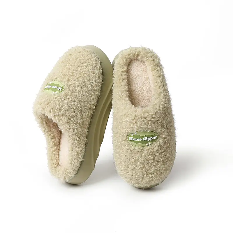 Women Cotton Slippers Autumn Winter Soft Cushion Wooden Floor - Image 15