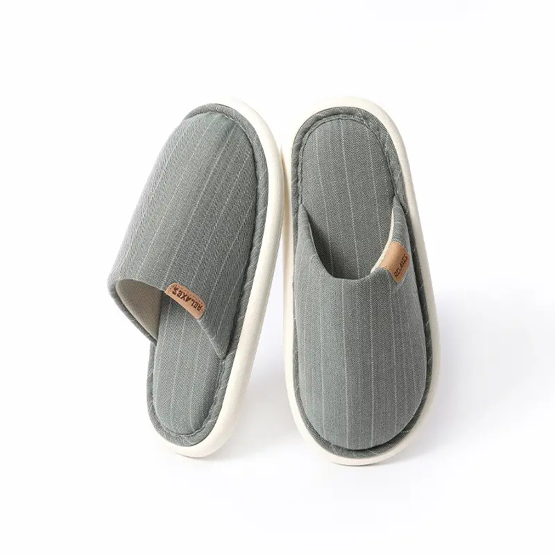 Women Cotton Slippers Autumn Winter Soft Cushion Wooden Floor - Image 8