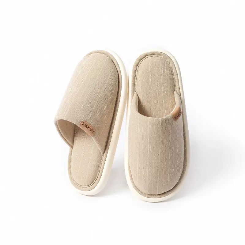 Women Cotton Slippers Autumn Winter Soft Cushion Wooden Floor - Image 9