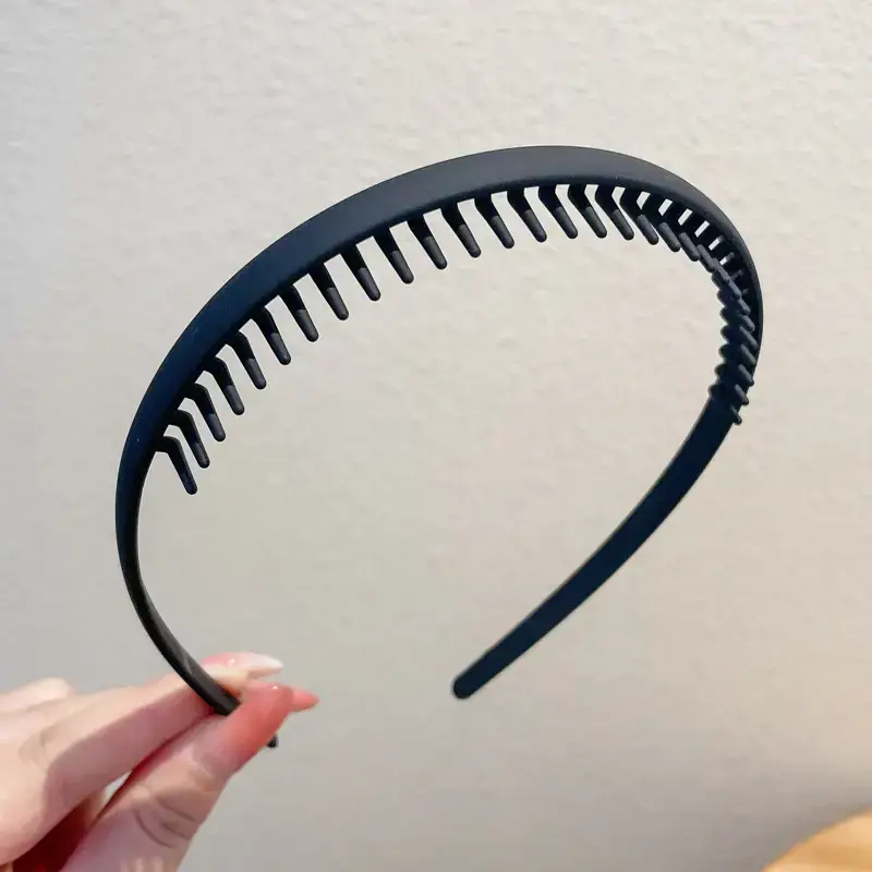 Female Hair Pressing Headband with Fine Teeth for Summer