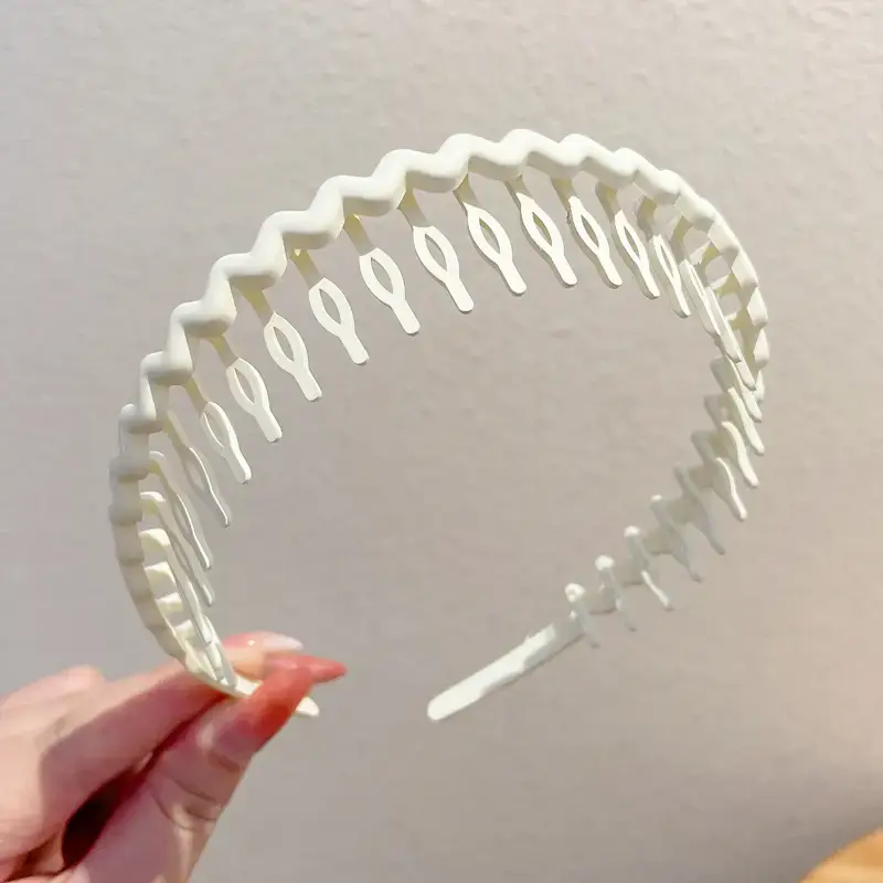 Female Hair Pressing Headband with Fine Teeth for Summer