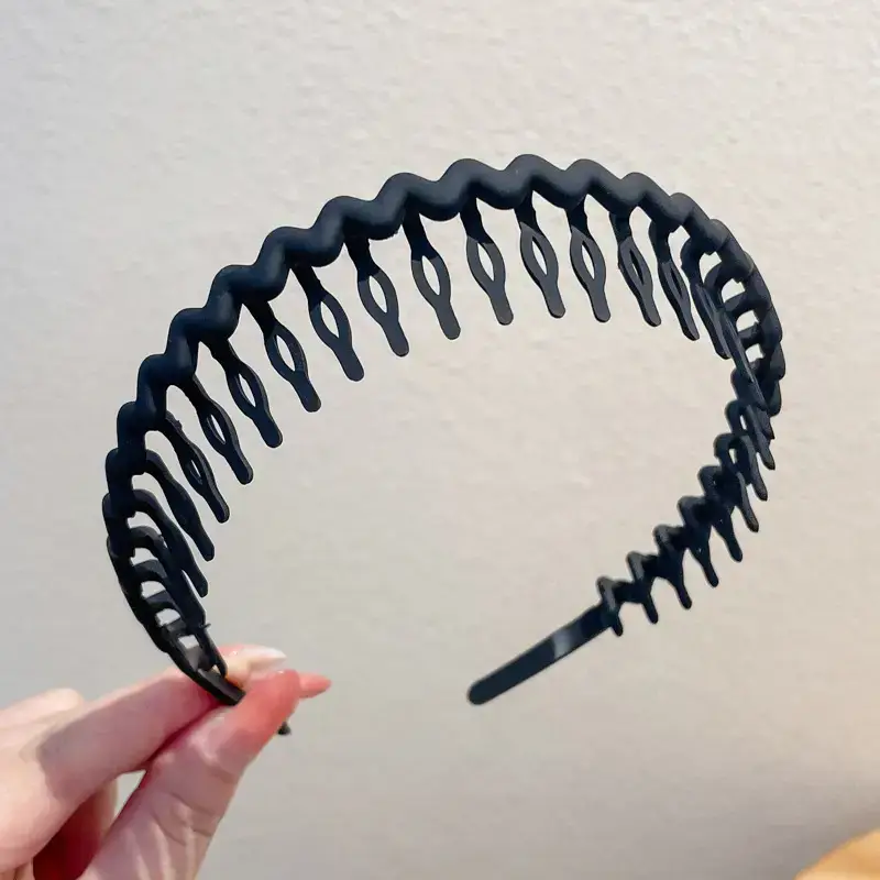 Female Hair Pressing Headband with Fine Teeth for Summer
