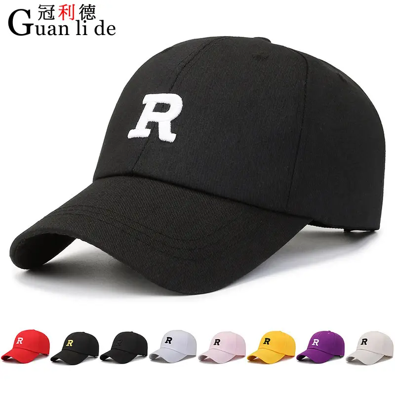 Women Yellow P Cap Wholesale Baseball Cap - Image 32