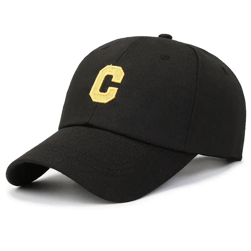 Women Yellow P Cap Wholesale Baseball Cap - Image 11
