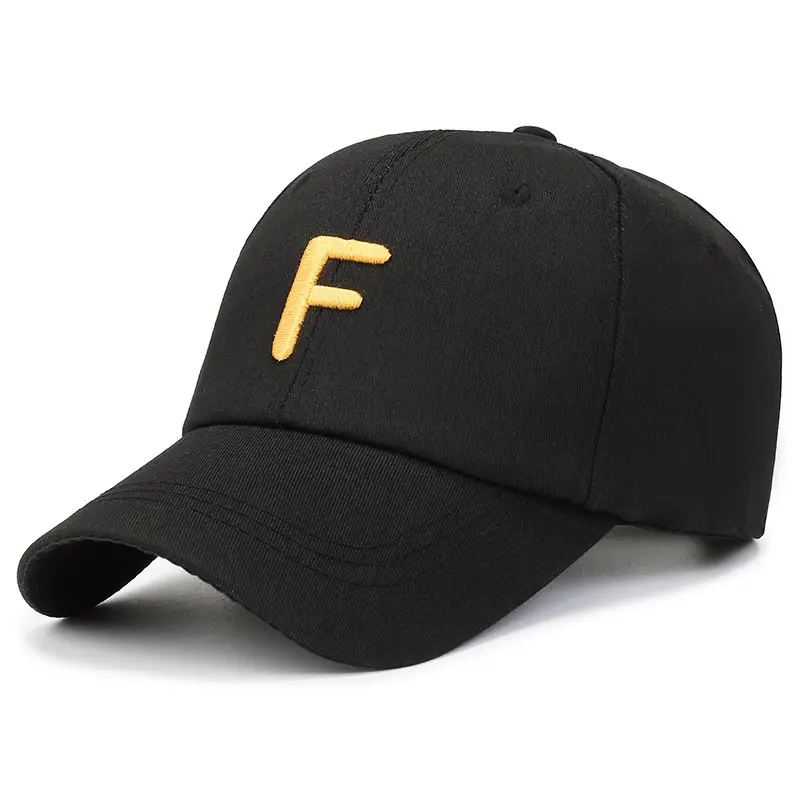 Women Yellow P Cap Wholesale Baseball Cap - Image 18