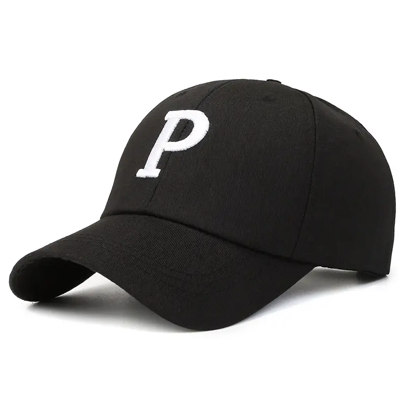 Women Yellow P Cap Wholesale Baseball Cap - Image 22
