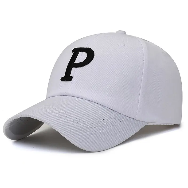Women Yellow P Cap Wholesale Baseball Cap - Image 25